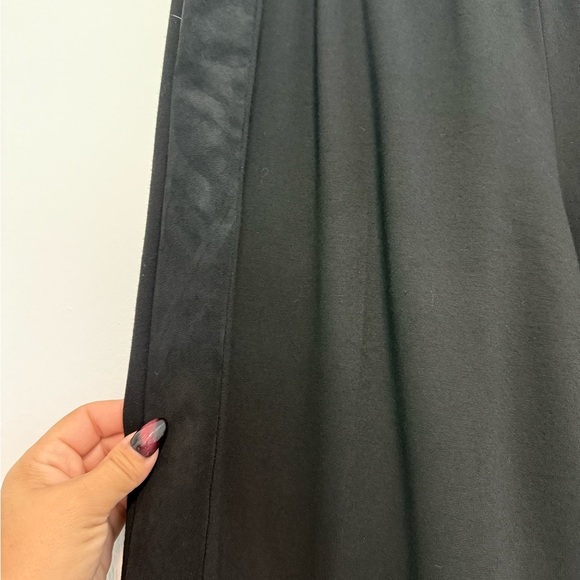 Lafayette 148 Pants Womens Black Pull On Pants Size XL Elastic Waist - Picture 2 of 4